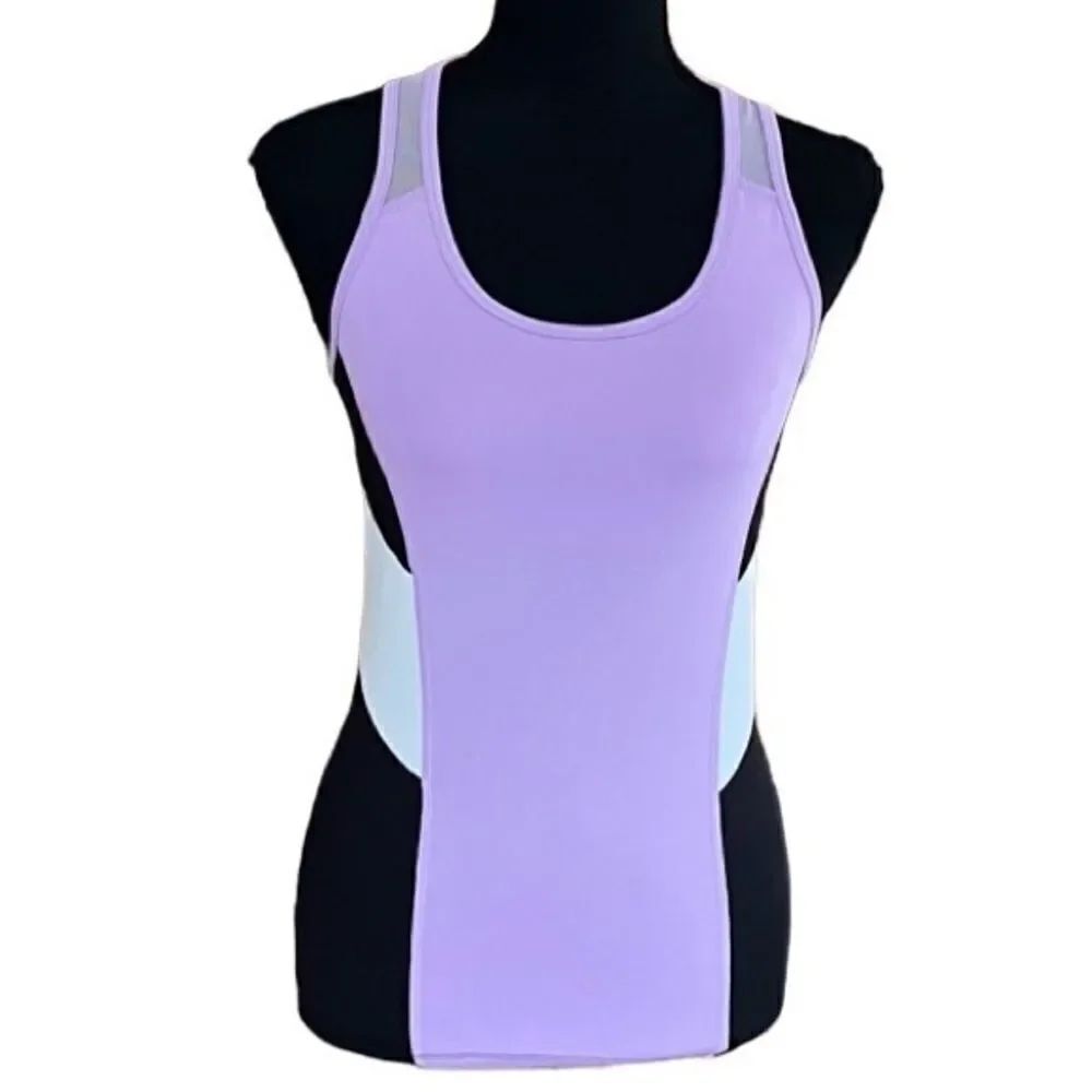 CHAMPION C9 Lady's Performance
Racerback Cami Top , purple, white and black